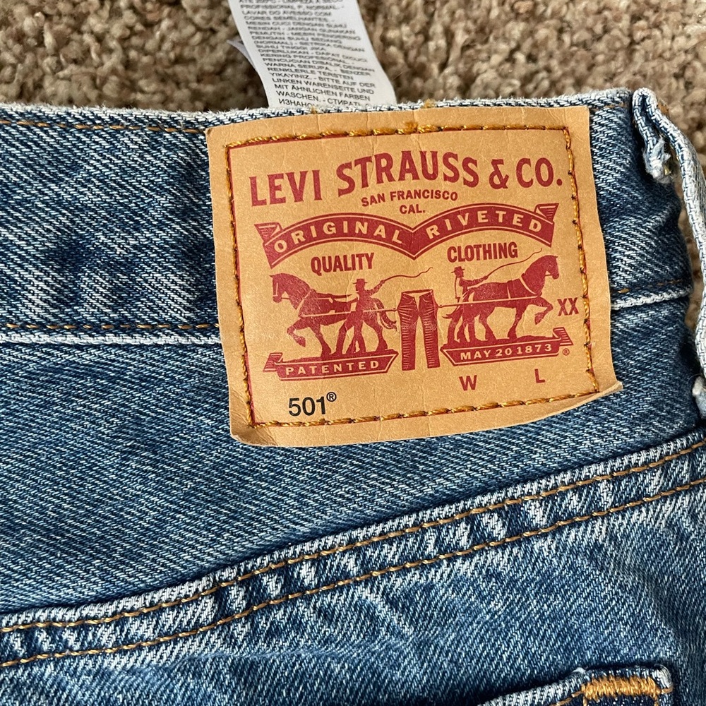 Levi’s High-Wasted Shorts